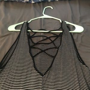 Black and white sundress